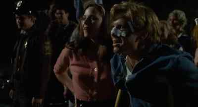 [Laughing]
Get him, brother! - Porky's