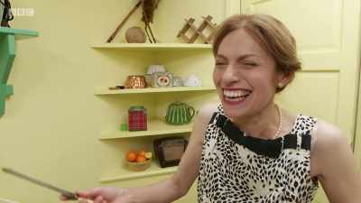 - LAUGHING: 
- I'm going to collapse with my legs up in the air. - Back in Time for Dinner