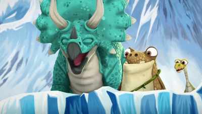 (LAUGHING JOYOUSLY) - Gigantosaurus