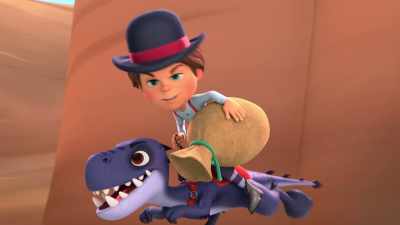 -[laughing]
-[laughing] - Dino Ranch