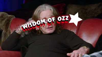 [laughing maniacally] - The Osbournes Want to Believe
