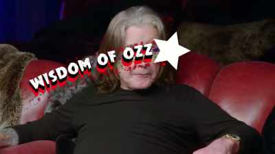 [laughing maniacally] - The Osbournes Want to Believe