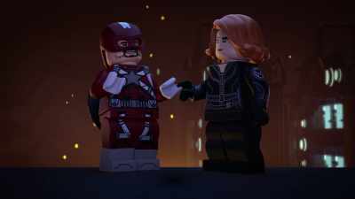 [laughing] My Natasha. - LEGO Marvel Avengers: Code Red