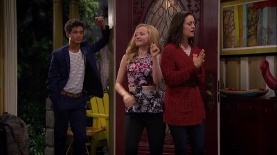 ( laughing nervously ) - Liv and Maddie