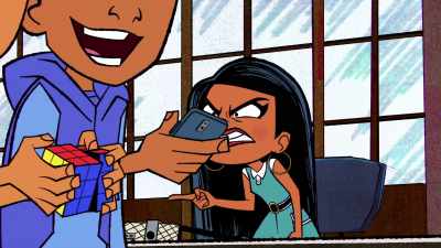 (laughing) Oh, I got you. - Marvel's Moon Girl and Devil Dinosaur
