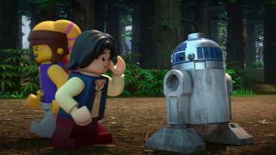 -(LAUGHING)
-(R2-D2 WHISTLES) - Lego Star Wars Summer Vacation