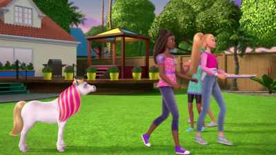 [laughing] - Barbie: A Touch of Magic