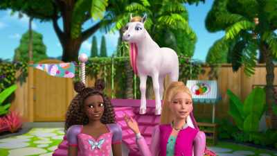 [laughing] - Barbie: A Touch of Magic