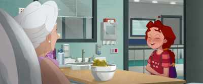 [laughing] - A Greyhound of a Girl