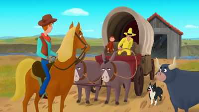 (laughing) - Curious George: Go West, Go Wild