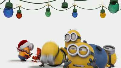 - [laughing] - Illumination Presents: Minions Holiday Special