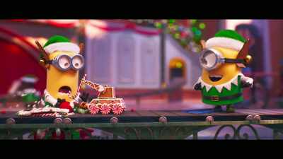 - [laughing] - Illumination Presents: Minions Holiday Special