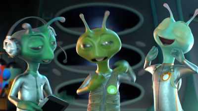 [laughing] - Alien TV