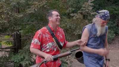 (laughing) - Rob Riggle's Ski Master Academy