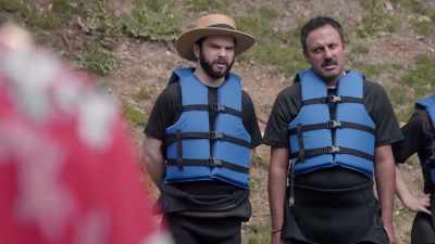 -(laughing) - Rob Riggle's Ski Master Academy
