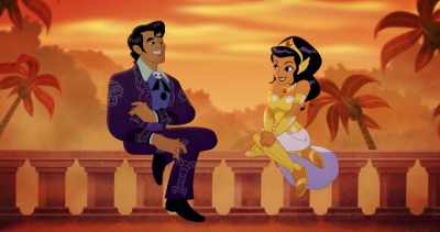 (laughing) - Legend of the Three Caballeros
