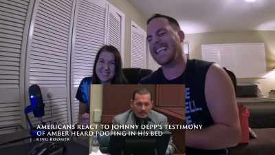 [laughing] - Depp V Heard