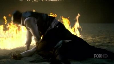 (laughing) That's
right, hit me, brother. - Lucifer