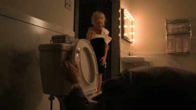 -[laughing]
-[toilet flushing] - On Becoming a God in Central Florida