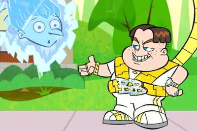 (LAUGHS) And he calls
himself a villain. - Johnny Test