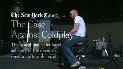 [laughs] And they can write
a whole article that's nice - Coldplay: A Head Full of Dreams