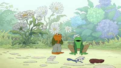 [laughs]And none of the buttons are falling off! - Frog and Toad