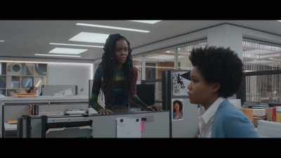 -[laughs] Are you serious?
-Yeah. - The Other Black Girl