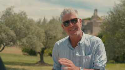 -[laughs]: Can't you tell?
-[laughs] - Roadrunner: A Film About Anthony Bourdain