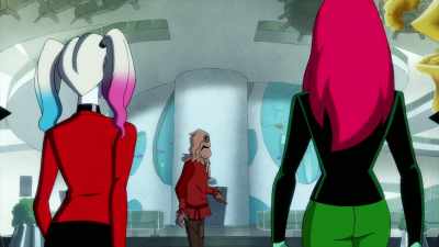 [laughs cunningly] - Harley Quinn