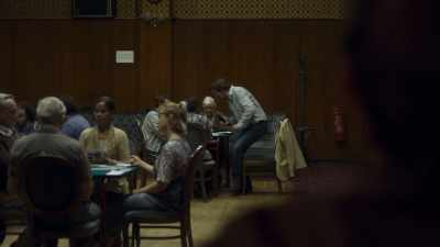 - [Laughs]
- [Door opens] - Killing Eve