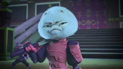 [laughs evilly] - Samurai Rabbit: The Usagi Chronicles