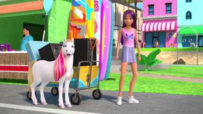 [laughs excitedly] - Barbie: A Touch of Magic