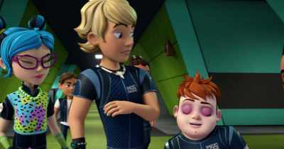 [laughs, groans] - Spy Kids: Mission Critical