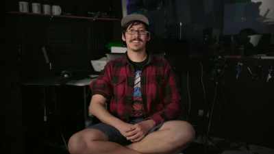 (laughs)
He, he's a character. - Q: Into the Storm