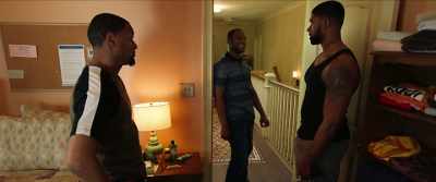 - [laughs]
- He said he clean. - All the Queen's Men