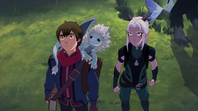 [laughs] Hey, looks like I gave you a tip! - The Dragon Prince