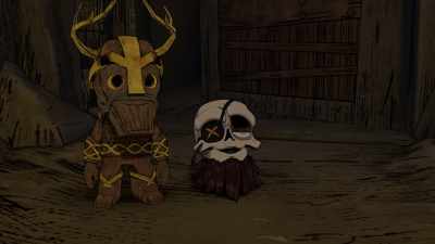 [laughs] Hilarious. - Curses!