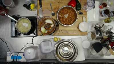 [laughs] How about that!
Should I add sugar?
That can't be the solution. - No Recipe Road Trip With the Try Guys