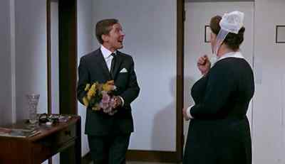 (Laughs hysterically) Yes, I'm fine! - Carry On Doctor