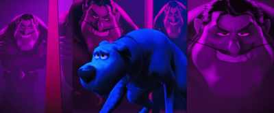 [laughs] I love dogs. - Scoob!