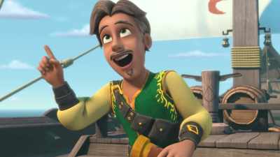 [laughs] I said surprised, not unprepared. - Dragons: Rescue Riders: Hunt for the Golden Dragon