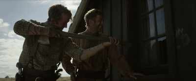 [laughs] "I save you all." - Godless