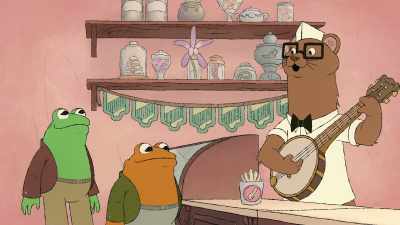 [laughs] I'm so gladyou asked me that, Frog. - Frog and Toad