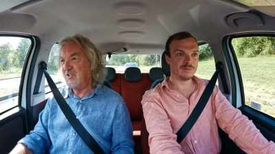 (LAUGHS)It feels like
much further on the way back. - James May and the Dull Men