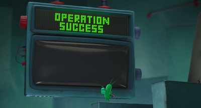 [laughs]
It's got success right in the name. - Plankton: The Movie