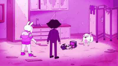 [ Laughs ] It's working! - Adventure Time: Fionna & Cake
