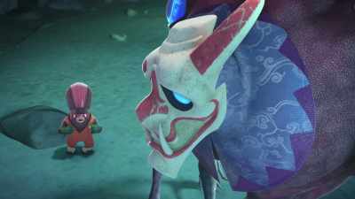 [laughs] I've always wanted to be a giant! - Samurai Rabbit: The Usagi Chronicles