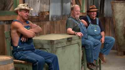 -[laughs]
-[josh] I know I'm good - Moonshiners: Master Distiller