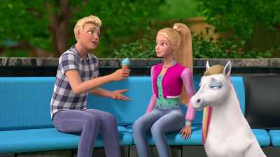[laughs]
Let's share. - Barbie: A Touch of Magic