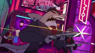 [laughs maniacally] - Hazbin Hotel